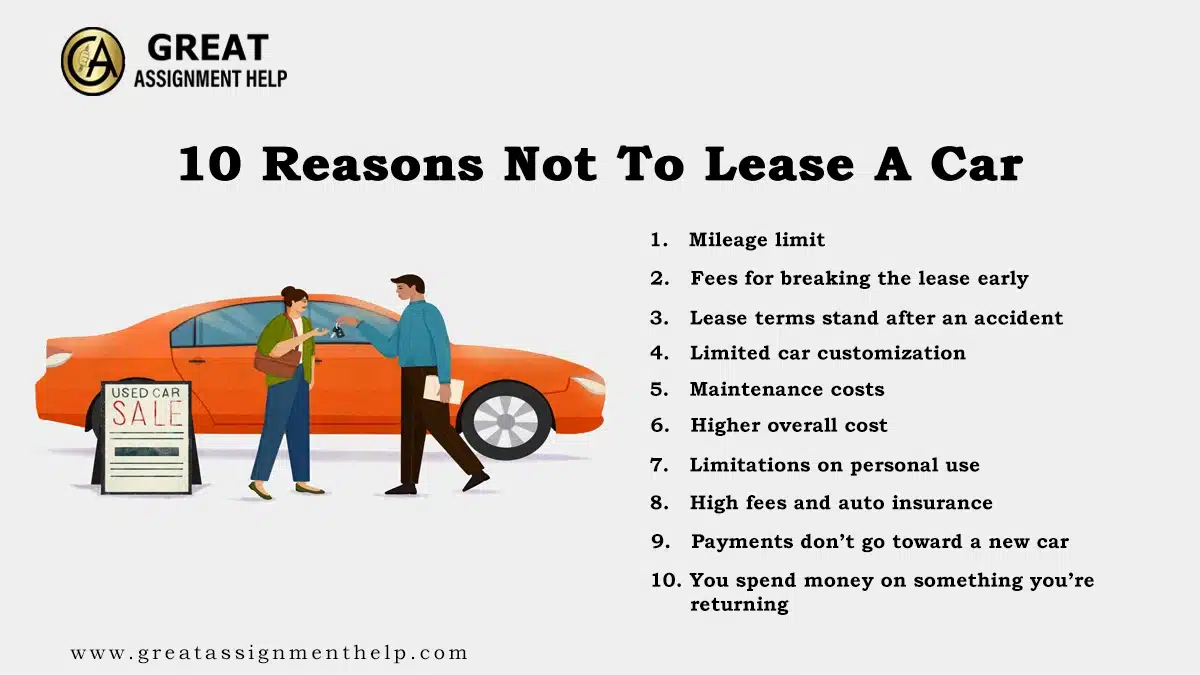 Reasons Not To Lease A Car