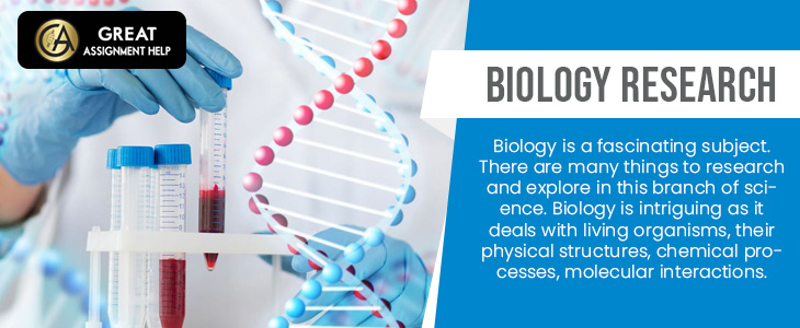 biology studies research ideas