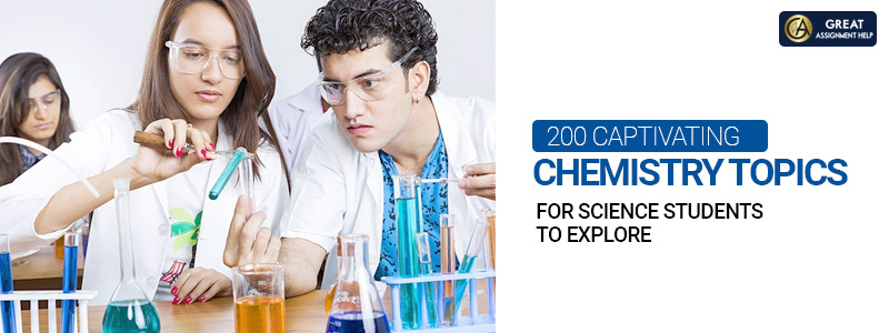 chemistry research topics for high schoolers