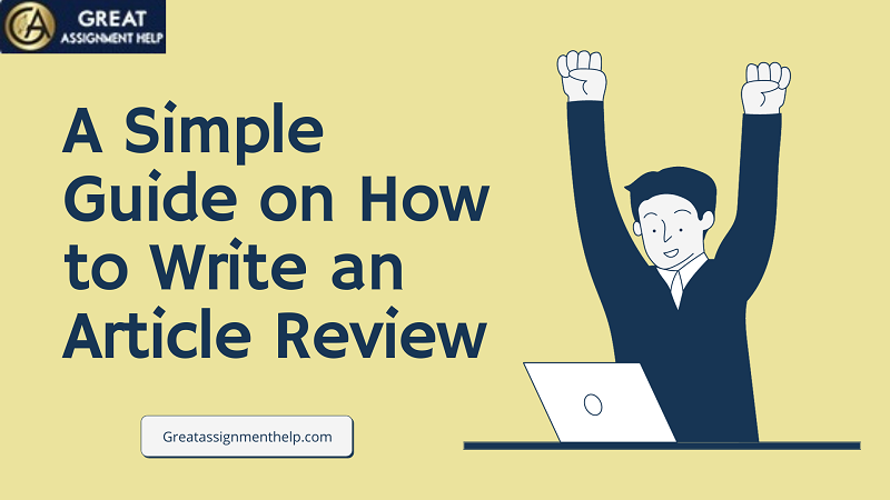 how to write an article review