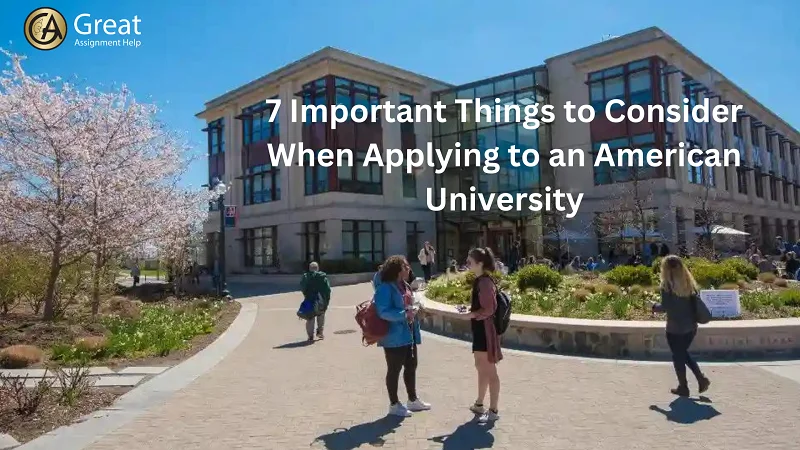 applying to an American University