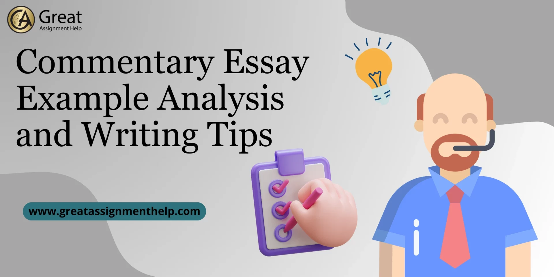 commentary essay writing