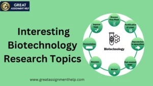 biotechnology research topics