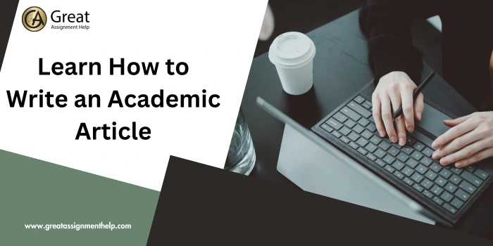 How to Write an Academic Article