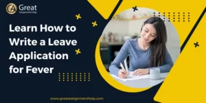 leave application for fever