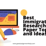 Immigration Research Paper Topics