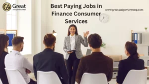 best paying jobs in finance consumer services