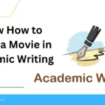 How to Quote a Movie in academic writing