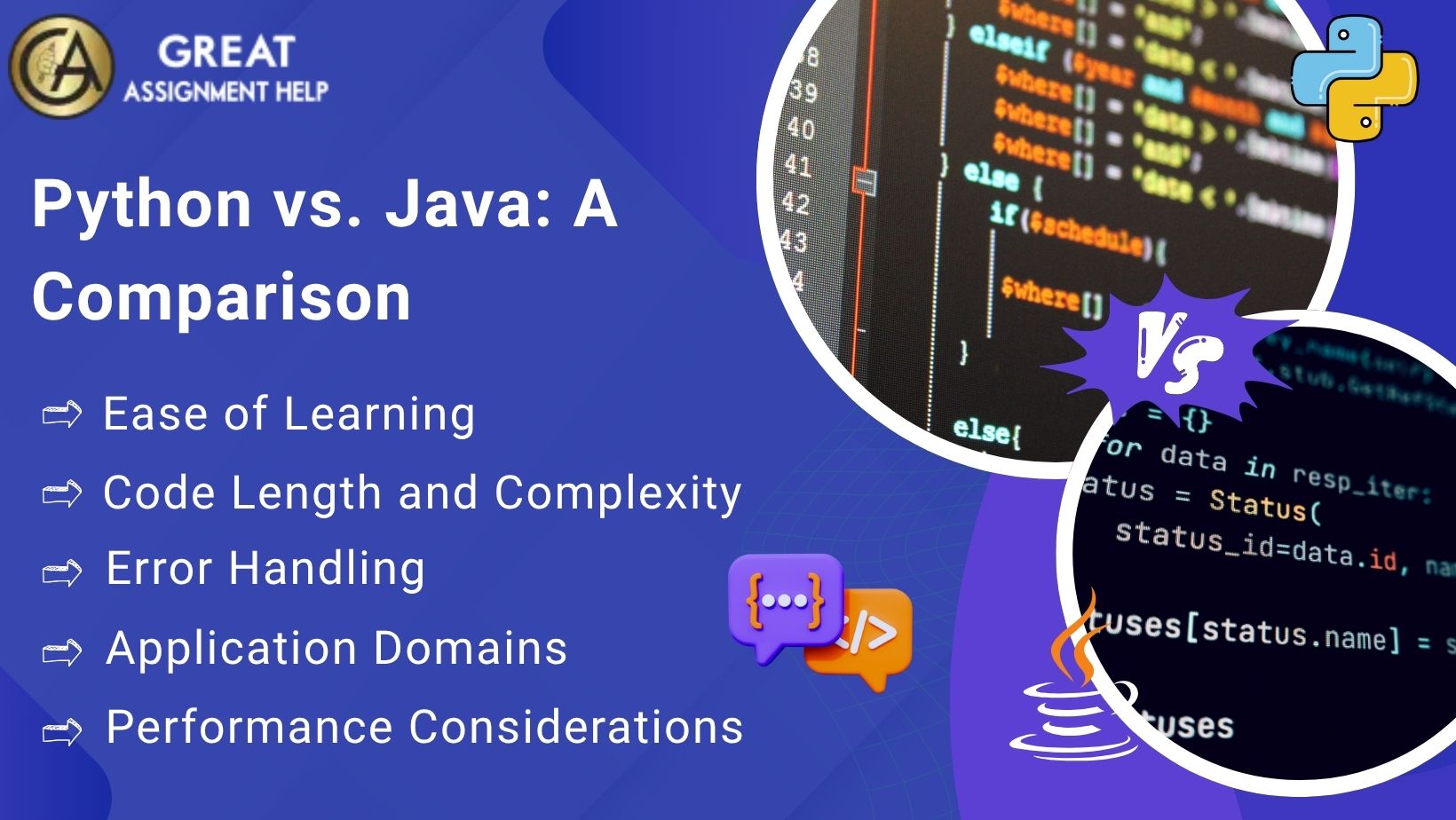 Python vs. Java: A Comparison