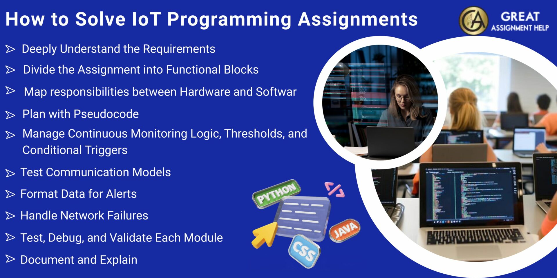 How to Solve IoT Programming Assignments