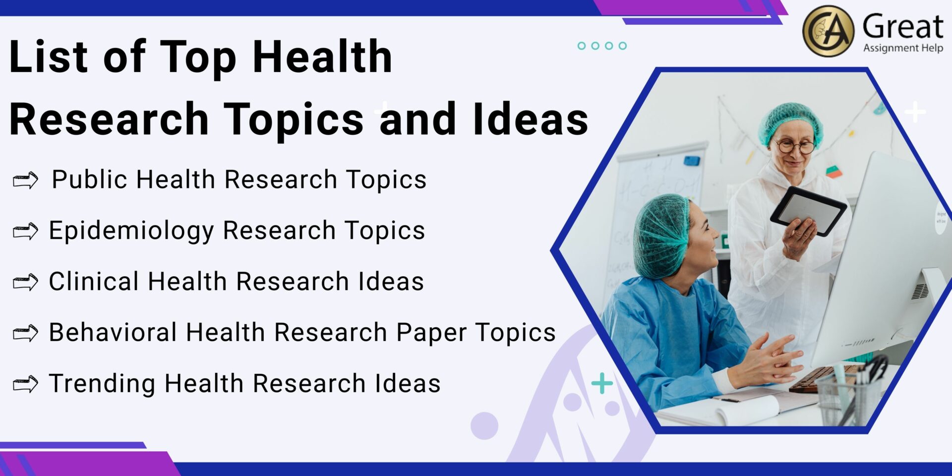 List of Top Health Research Topics and Ideas