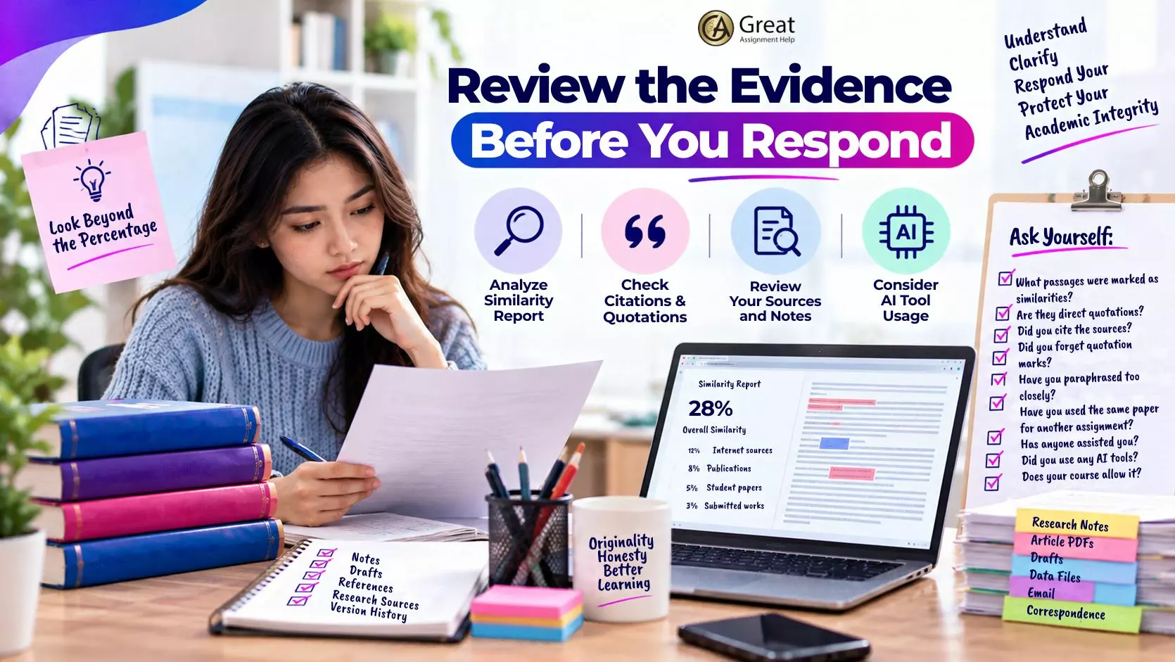 Review the Evidence Before You Respond