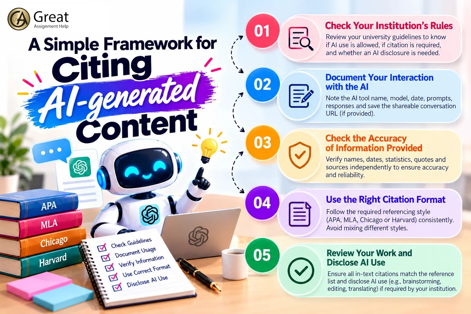 A Simple Framework for Citing AI-generated Content