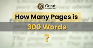 How Many Pages is 300 Words