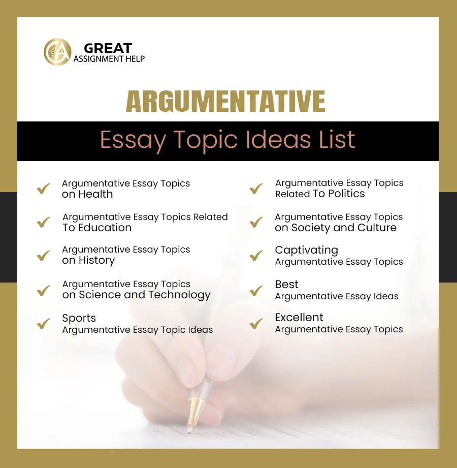 discursive essay ideas
