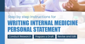 how to write internal medicine personal statement Internal Medicine Personal Statement