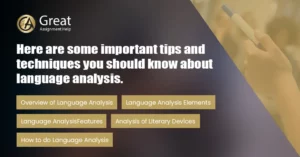 Language Analysis Tips