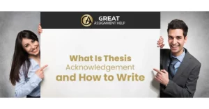 Thesis Acknowledgement